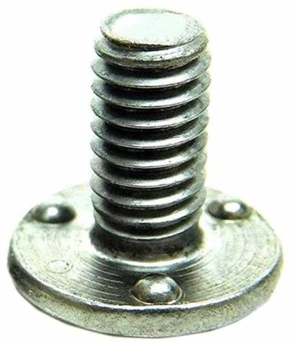 Stainless Steel Weld Screw, Color : Silver, Thread Type : Threaded