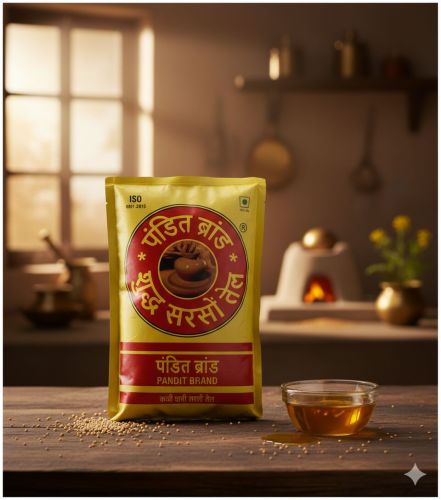 Edible Sarso Oil, Brand Name : Generic, Packaging Type : Bottle