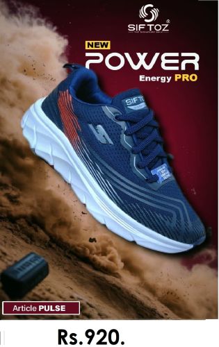 Mens Navy Energy Mesh Sneakers Uk 6-10