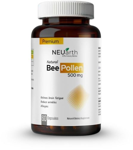 Neuarth Bee Pollen Capsules, Packaging Type : Bottle