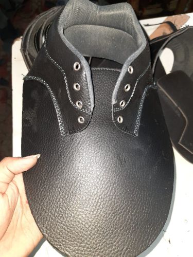 Rexin Rexine Safety Shoes Upper, Color : Black for Industrial Pupose