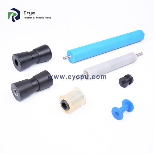 Heat Resistant Rubber Roller customized size, Brand Name : Erye