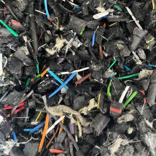 Casting Second Grinded HDPE Scrap, Color : Black