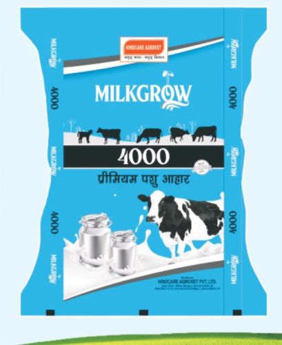 25 Kg Milkgrow 4000 Premium Pellets, Color : Brown for Cattle Feed