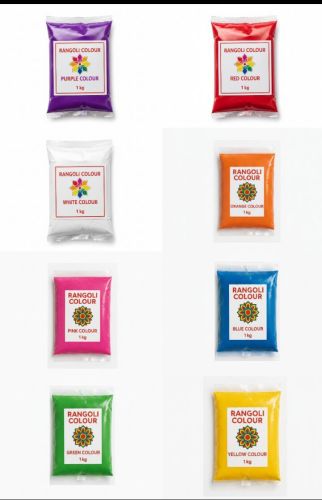 Rangoli Colours, Brand Name : Shah Trading Dried, Form : Powder