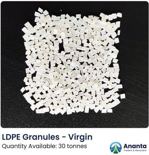 Plastic Soft Reprocessed LDPE Granule - Virgin, Color : White