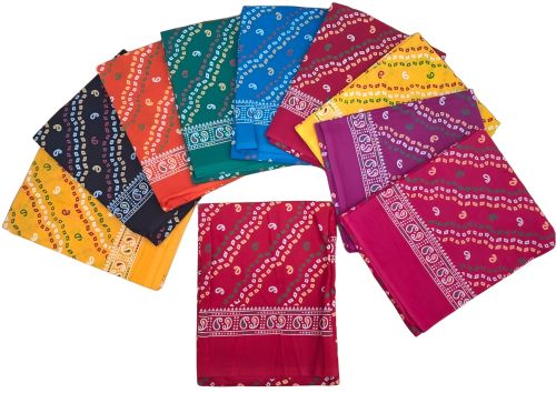 Printed Multi Design Cotton Gamcha, Color : Multicolor