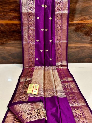 Ladies Katan Silk Banarasi Saree Wedding, Festive, Formal