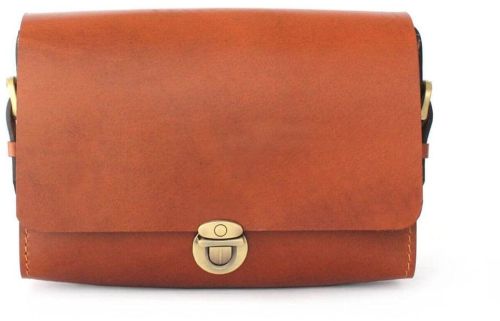 Plain Female Leather Bags Medum