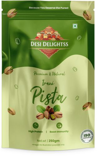 Irani Pista, Color : Green, Creamy for human consumption