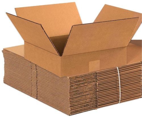 Plain corrugated box, Color : Light Brown Multisizes