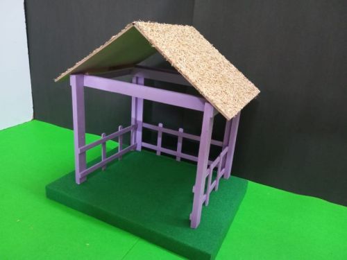 Polished MDF Christmas Kudil (Cribe), Color : blue, rawsiena