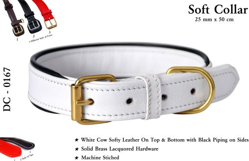 Plain Leather Dog Collars, Packaging Type : Plastic Bag