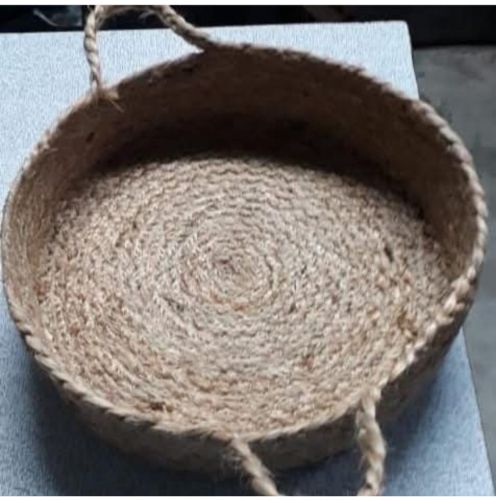 Plain Jute Trays, Color : Brown for Decoration Use