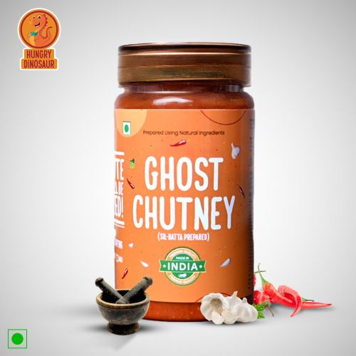 Ghost Chutney, Brand Name : Hungry Dinosaur Foods, Form : Paste