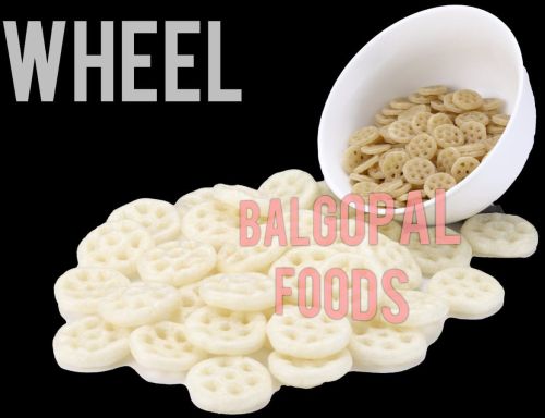 Wheel Fryums, Brand Name : BALGOPAL FOODS, Taste : SALTY