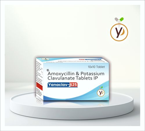 Amoxicillin and Clavulanate Tablets, Color : Titanium Dioxide IP
