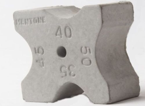 Polished Solid Plain Ms3550 RCC Cover Blocks, Color : Grey for Floor