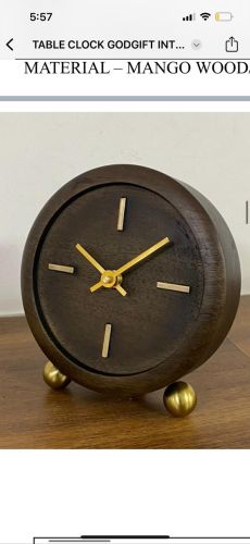 Plastic Clocks, Color : Black, Packaging Type : Box