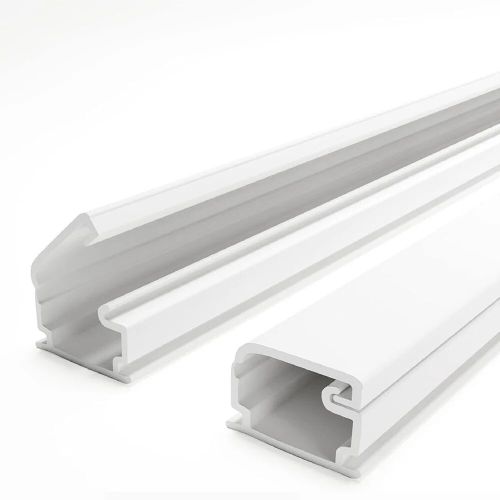 PVC Channel 25x25, Color : White Prcoessed, Form : Powder