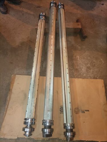 Coated Alloy Steel Mechanical Expanding Shaft, Color : Metalic Silver