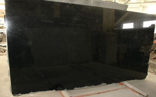 Absolute Black Granite Slab, Shape : Rectangular