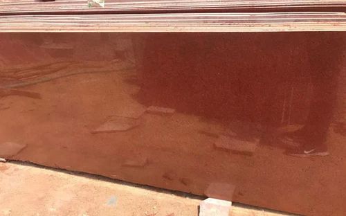 Lakha Red Granite Slab, Shape : Rectangular for Countertops, Flooring