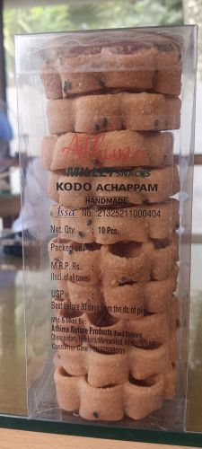 Kodo Achappam Fried Snack, Brand Name : Athima Nature Products