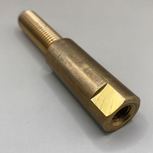 Polished Brass Threaded Couplers, Color : Golden Standard