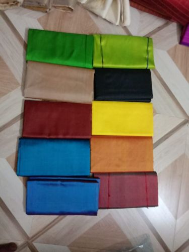 Plain Handloom Silk Fabric, Color : Multicolor, Width : Multisizes