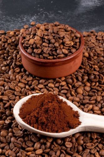 Roasted Coffee Beans, Form : Powder