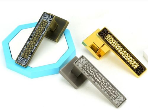 Antique Brass Designer Zinc Mortise Handle, Brand Name : Akon for Door