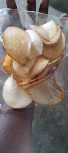 Tapioca Chips, Color : Light Yellow, Brand Name : Sri Ayyangar