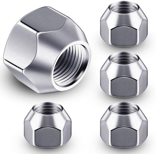 Stainless Steel Polished Lug Nuts, Color : Silver