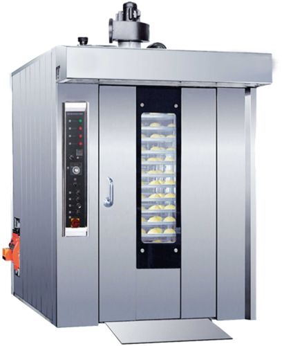 Stainless Steel Rotary Rack Ovens, Color : Silver