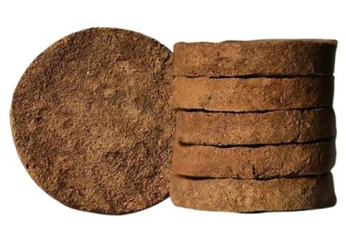 Cow dung cake, Color : Brown for Agricultural Religious