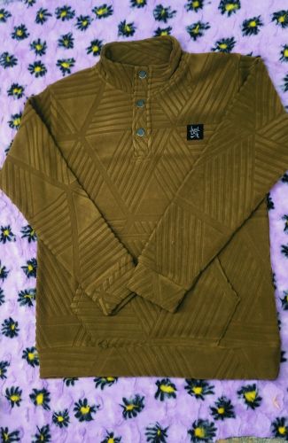 Collar Polyester Men'S Sweatshirts, Color : White, Blue, Black