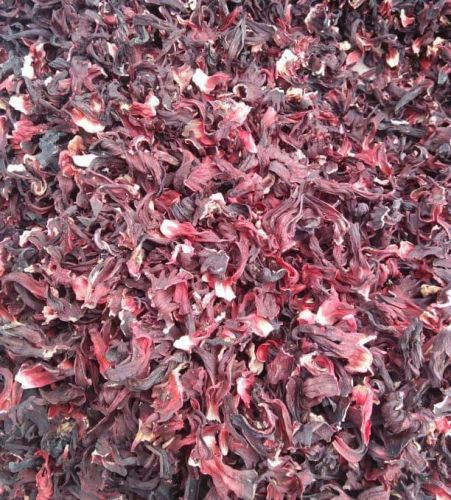 Leaves Dried Hibiscus Flower, Color : Red, Grade : Food Grade