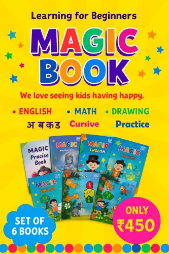 Paper Kids Magic Book Standard for Children's Use