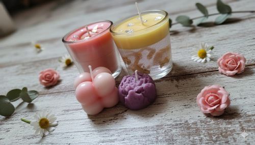 Wax Scented Candles, Shape : Round, Packaging Type : Carton Box