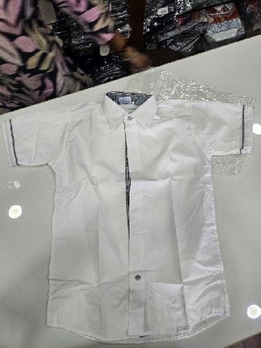 Cotton School Shirts, Sleeve Type : Full Sleeves, Half Sleeves