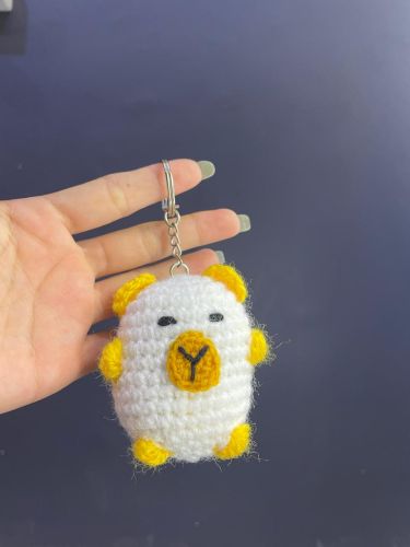 Polished Designer Key Chain, Color : Grey