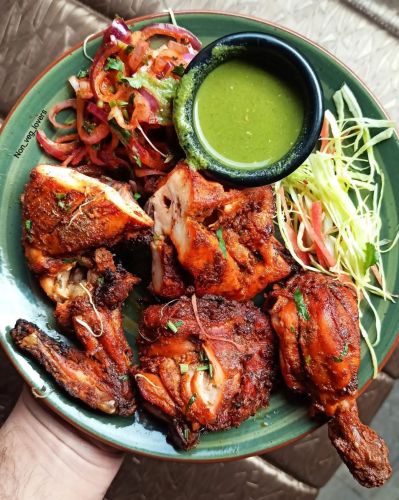 Blended Organic Chicken Spice, Color : Brown, Form : Powder