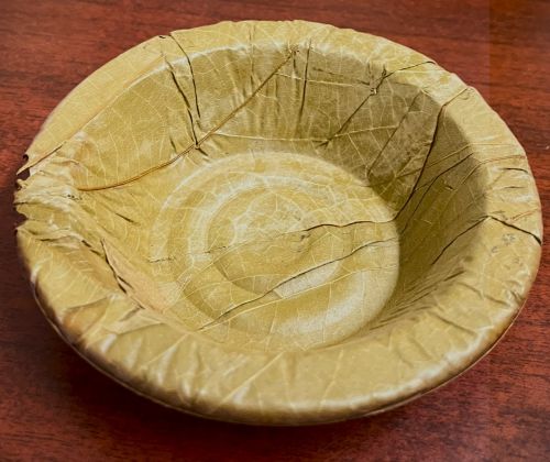 Sal Leaf Prasadam Cup 4 Inch 4inch