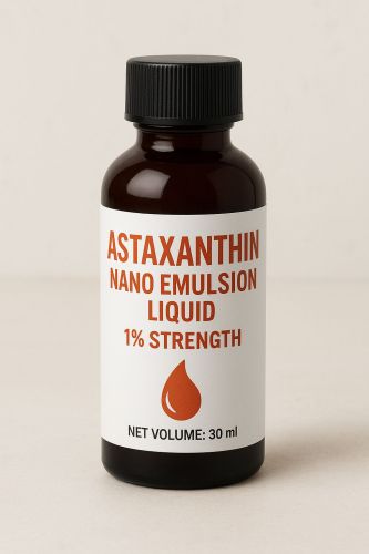Astaxanthin Nano Emulsion Liquid with 1% Strength