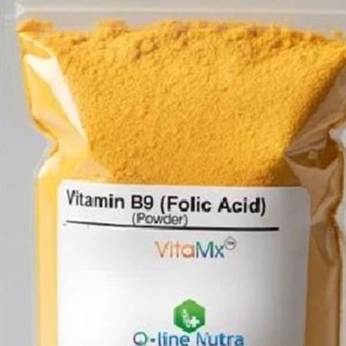 Synthetic Vitamin B9 Powder 99% Strength, Color : Yellow, yellow