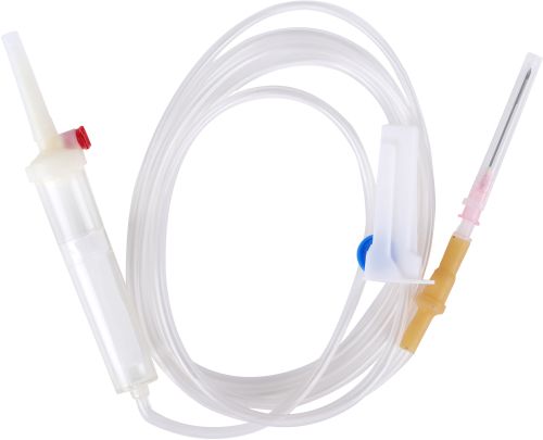 Plastic Blood Transfusion Set, Color : Transparent, Silver