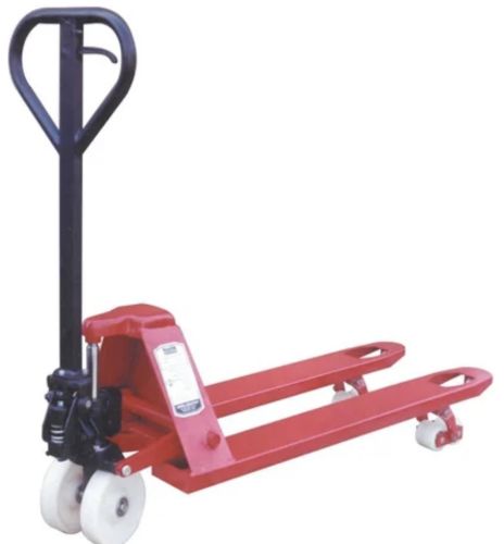 SS Hydraulic Hand Pallet Truck, Color : Black, Red