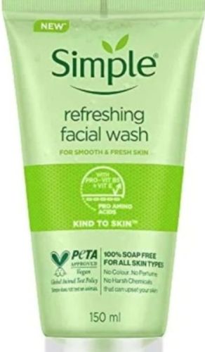 Face Wash, Color : Light Green, Form : Liquid