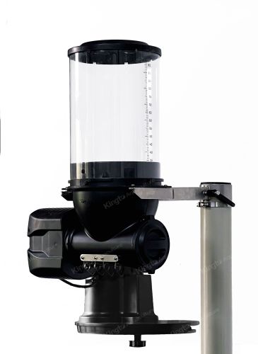 Plastic Automatic Fish Feeder, Color : Black, White